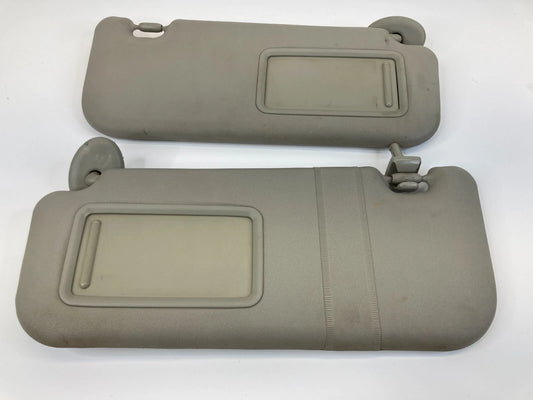 2009-2013 TOYOTA COROLLA LEFT & RIGHT SIDE SUNVISOR SUN VISOR SHADE SET PAIR OEM