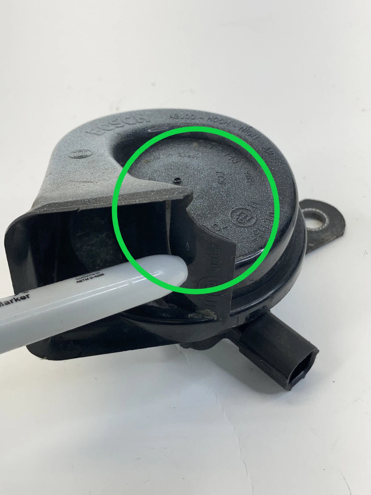 2004-2006 ACURA MDX STEERING WHEEL HIGH NOTE HORN HONK BEEP SOUND E970388 OEM