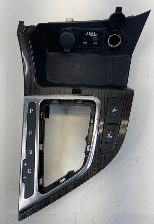 2014 2015 KA OPTIMA AUTOMATIC CENTER CONSOLE SHIFTER BEZEL TRIM PANEL OEM