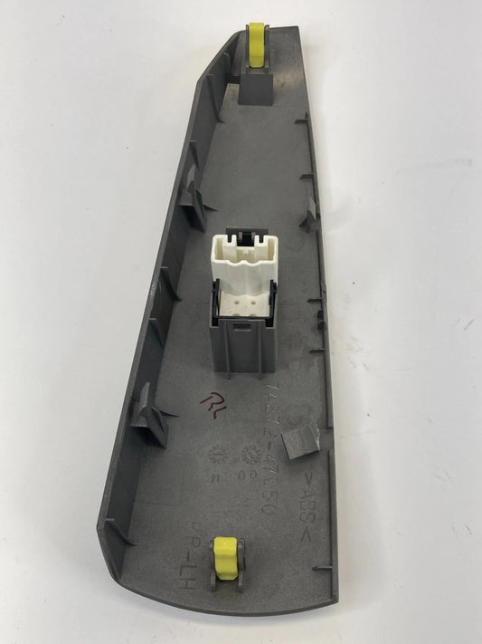 2004-2009 TOYOTA PRIUS REAR LEFT DOOR WINDOW CONTROL SWITCH BEZEL OEM 7427247050