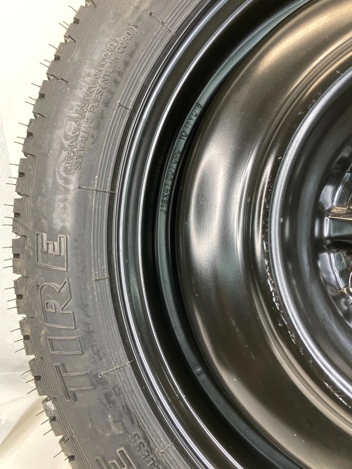 2008-2012 HONDA ACCORD SPARE TIRE COMPAT DONUT 16" T135/80D16 101M OEM