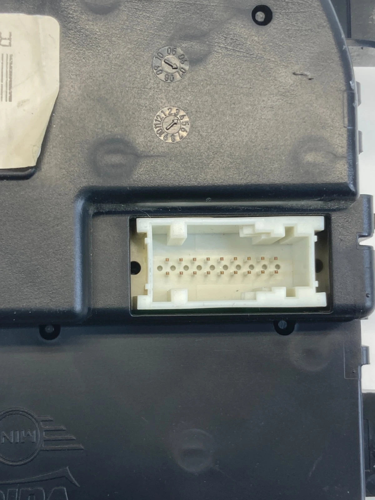 2007-2009 MINI COOPER HVAC CLIMATE CONTROL PANEL W / DOOR WINDOW SWITCH OEM