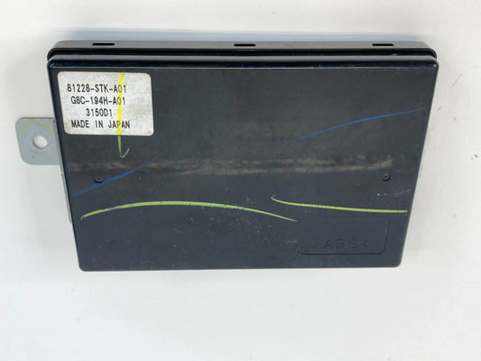 2009-2012 ACURA RDX SEAT POSITION MEMORY CONTROL UNIT OEM FACTORY 81228-STK-A01