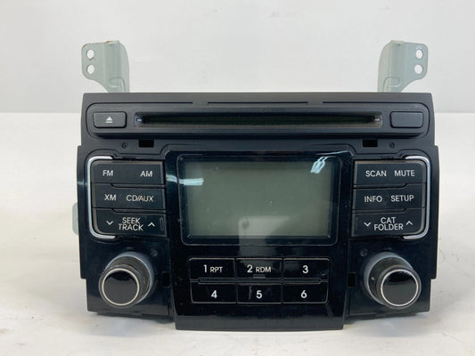 2011 HYUNDAI SONATA RADIO RECEIVER CD PLAYER UNIT ASSEMBLY 96180-3Q000 OEM
