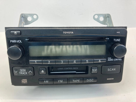 2003 TOYOTA CELICA AM FM STEREO CD CASSETTE PLAYER RADIO 86120-2B760 OEM