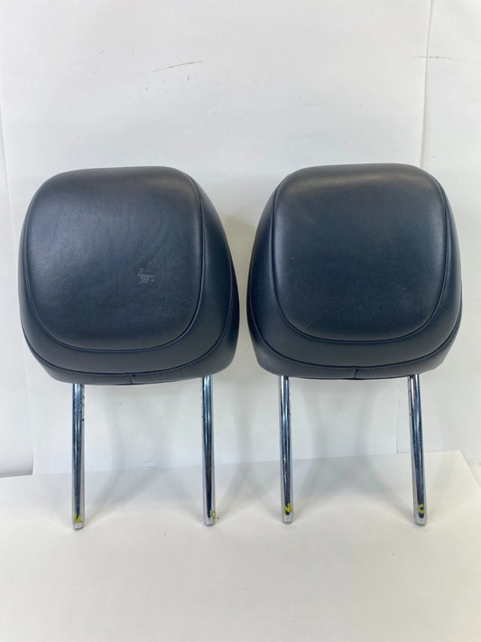 2013-2016 DODGE DART FRONT SEAT HEADREST HEAD REST SET 2 RH LH LEATHER BLACK