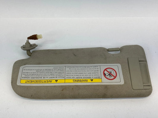 2003 03 INFINITI G35 BASE SEDAN FRONT RIGHT ROOF SUNVISOR SET SUN VISOR SHADE