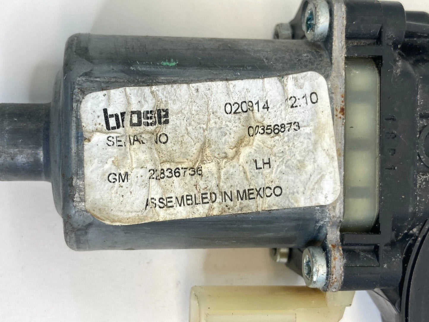 2013-2015 CHEVROLET MALIBU FRONT LEFT DRIVER SIDE POWER WINDOW MOTOR 22836736