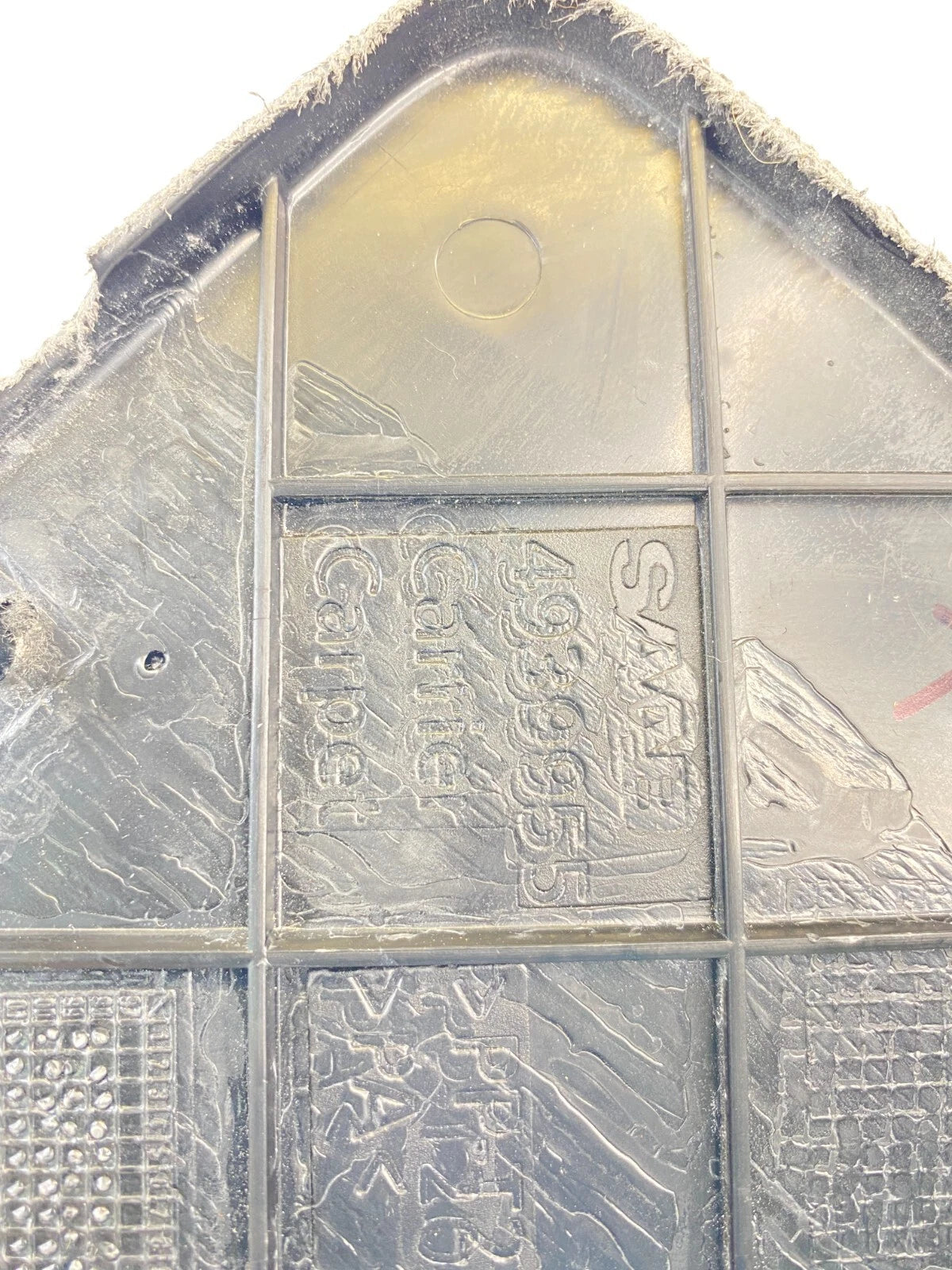 2006-2009 SAAB 9-5 REAR LEFT TAILLIGHT CARRIER CARPET PANEL TRIM 4939955 OEM