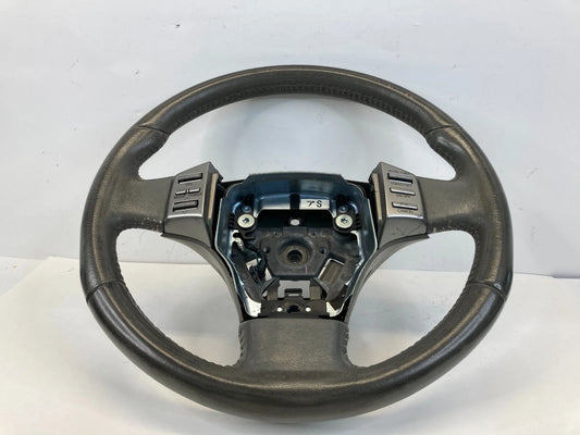2003 2004 INFINITI G35 SEDAN STEERING WHEEL W/ CRUISE & AUDIO SWITCH LEATHER