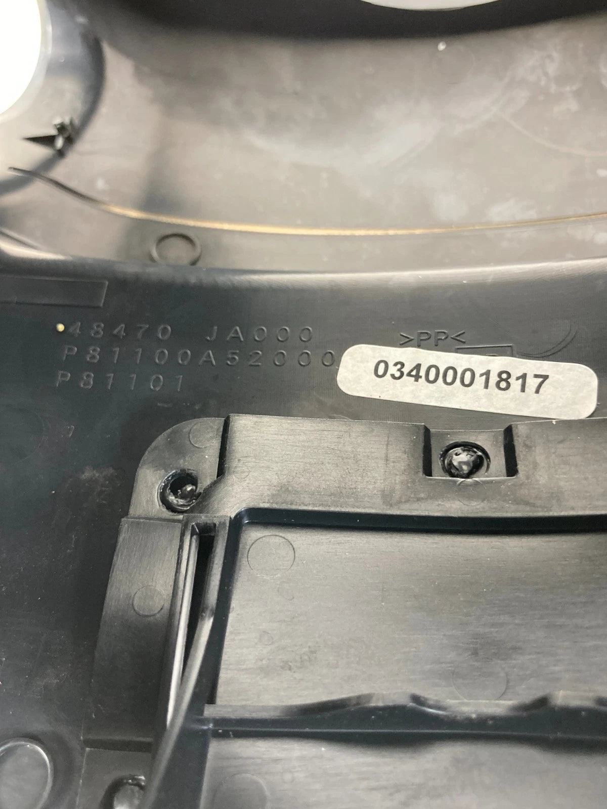 07-13 NISSAN ALTIMA STEERING COLUMN UPPER & LOWER COVER TRIM 48470-JA000 OEM