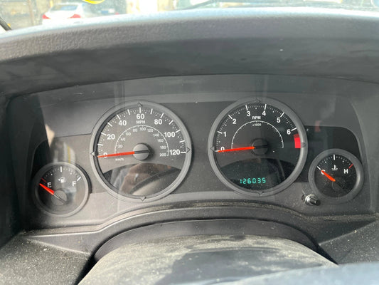 2007 JEEP COMPASS PATRIOT SPEEDOMETER CLUSTER GAUGES 126K MILES 05107008AD OEM