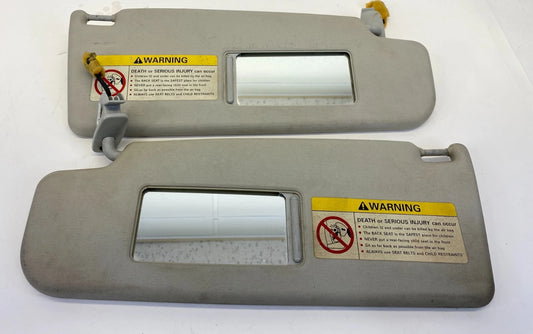99-05 VOLKSWAGEN JETTA RIGHT PASSENGER & LEFT DRIVER SUNVISOR PAIR SUN VISOR SET