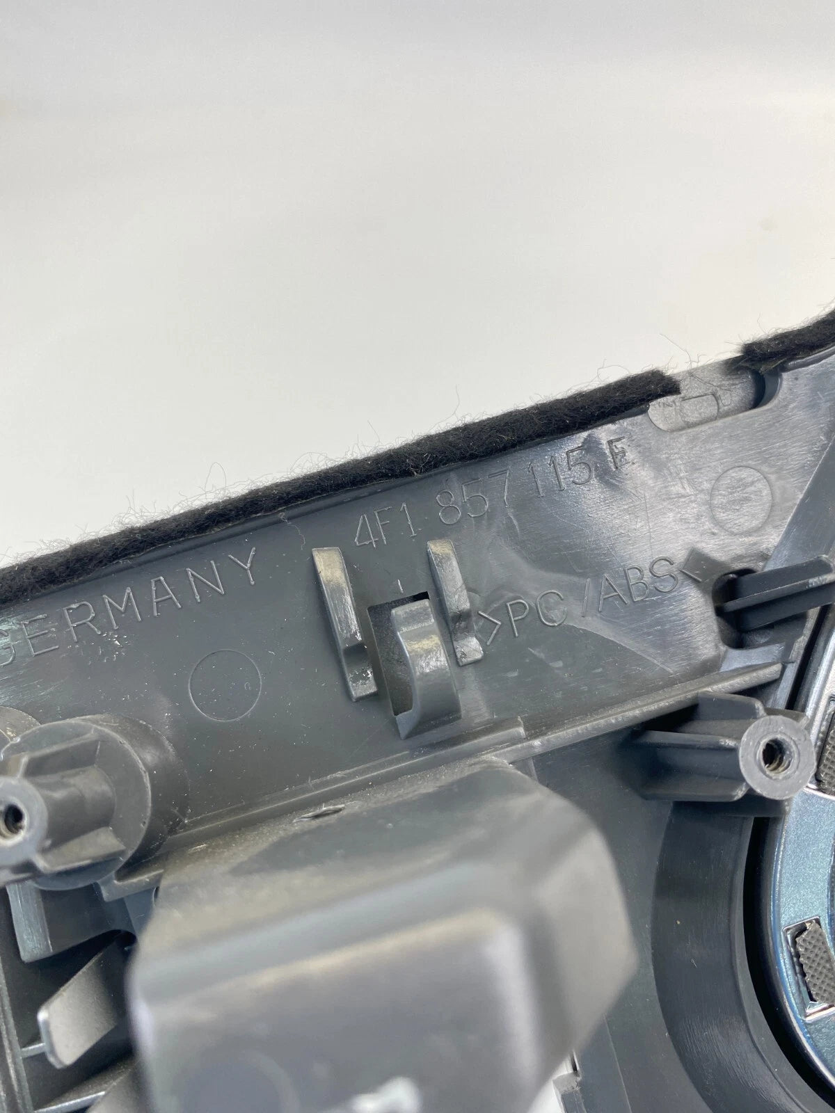 2007 2008 AUDI A6 A6 QUATTRO S6 DASH SPEEDOMETER CLUSTER TRIM PANEL 4F1-857-115