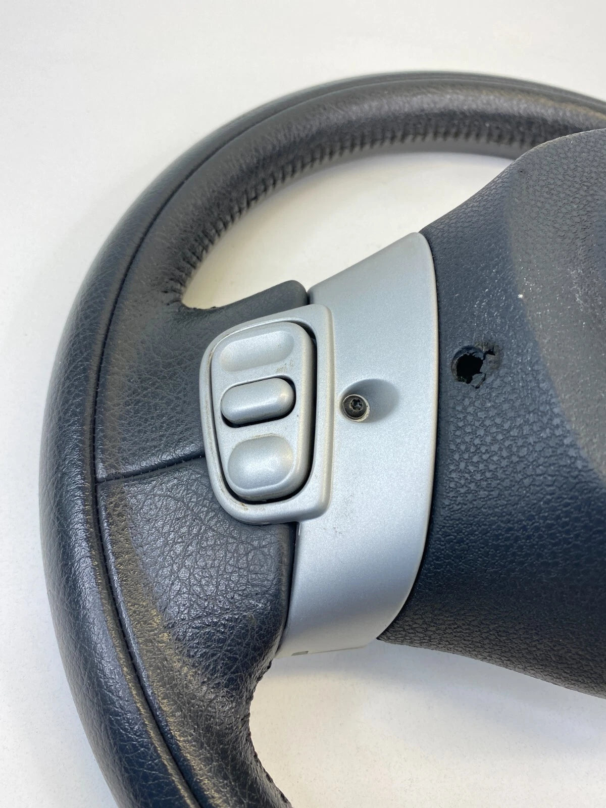 2002-2006 MINI COOPER LEATHER MULTIFUNCTION STEERING WHEEL OEM 2375R6011