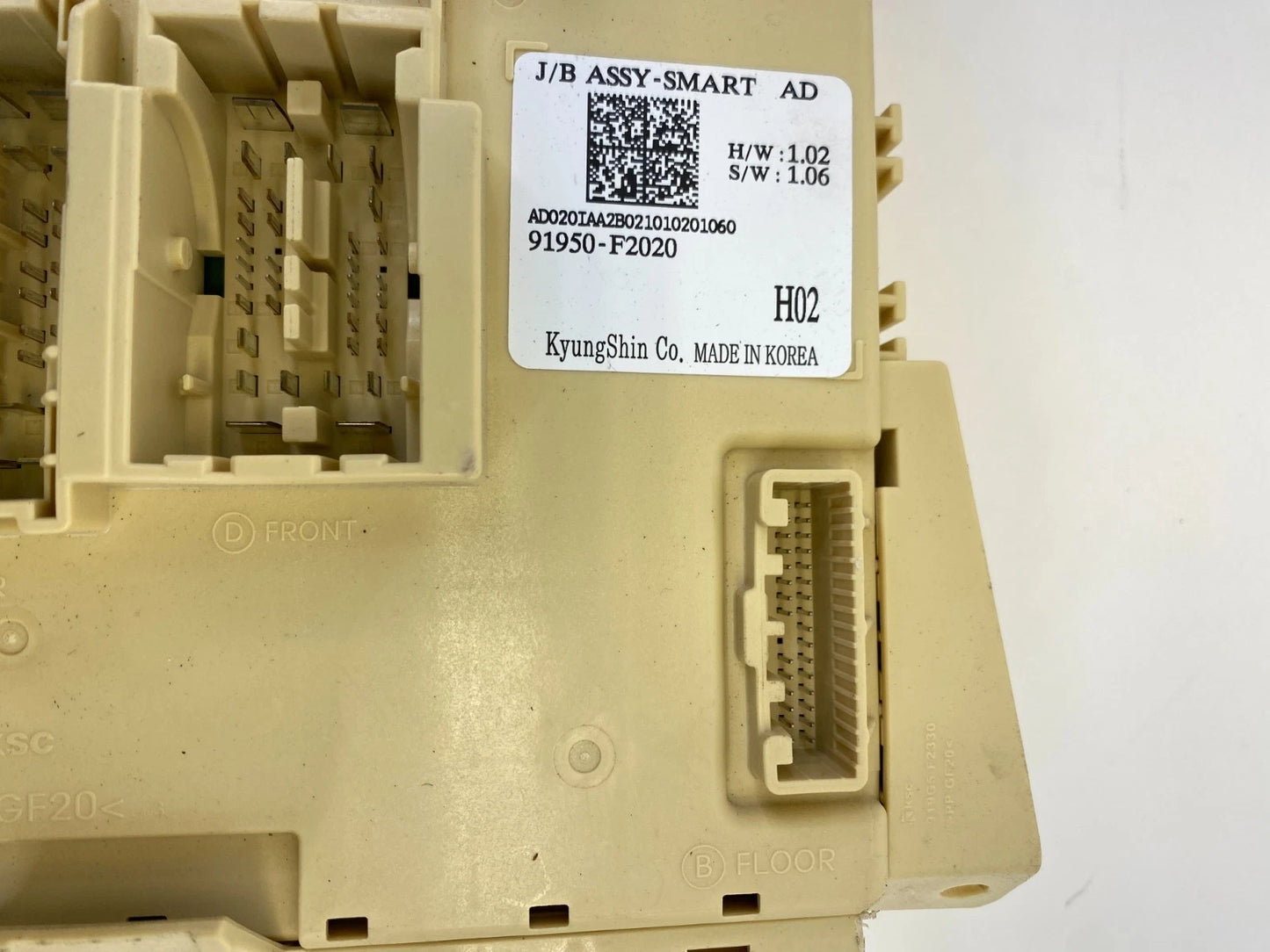 2017 2018 HYUNDAI ELANTRA 2.0L L4 INTERIOR CABIN FUSE RELAY BOX 91950-F2020 OEM
