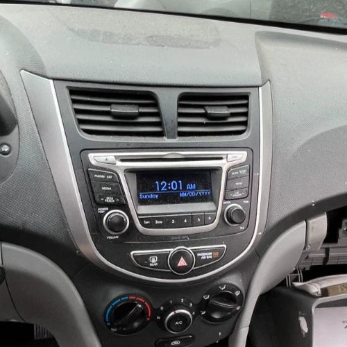 2015-2017 HYUNDAI ACCENT AM FM RADIO SINGLE CD PLAYER MP3 96170-1R111RDR OEM