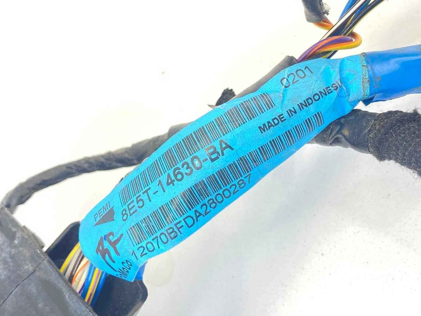 06-09 FORD FUSION FRONT RIGHT PASSENGER SIDE DOOR WIRING HARNESS 8E5T-14630-BA