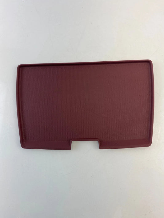 2010-2017 CHEVROLET EQUINOX CENTER CONSOLE STORAGE FLOOR LINER RUBBER RED MAT