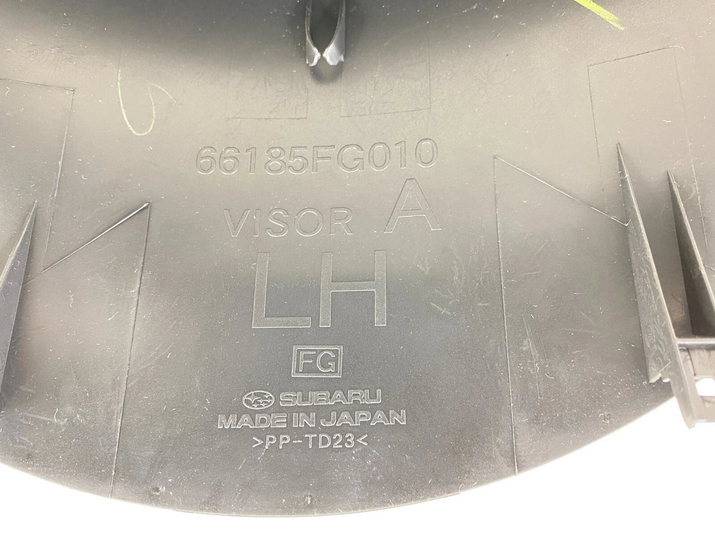 09-13 SUBARU FORESTER SPEEDOMETER INSTRUMENT CLUSTER BEZEL COVER 66185FG010 OEM