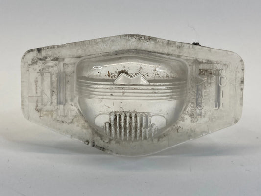 07 08 09 10 11 12 ACURA RDX REAR LICENSE PLATE LIGHT LAMP LENS COVER BEZEL PANEL
