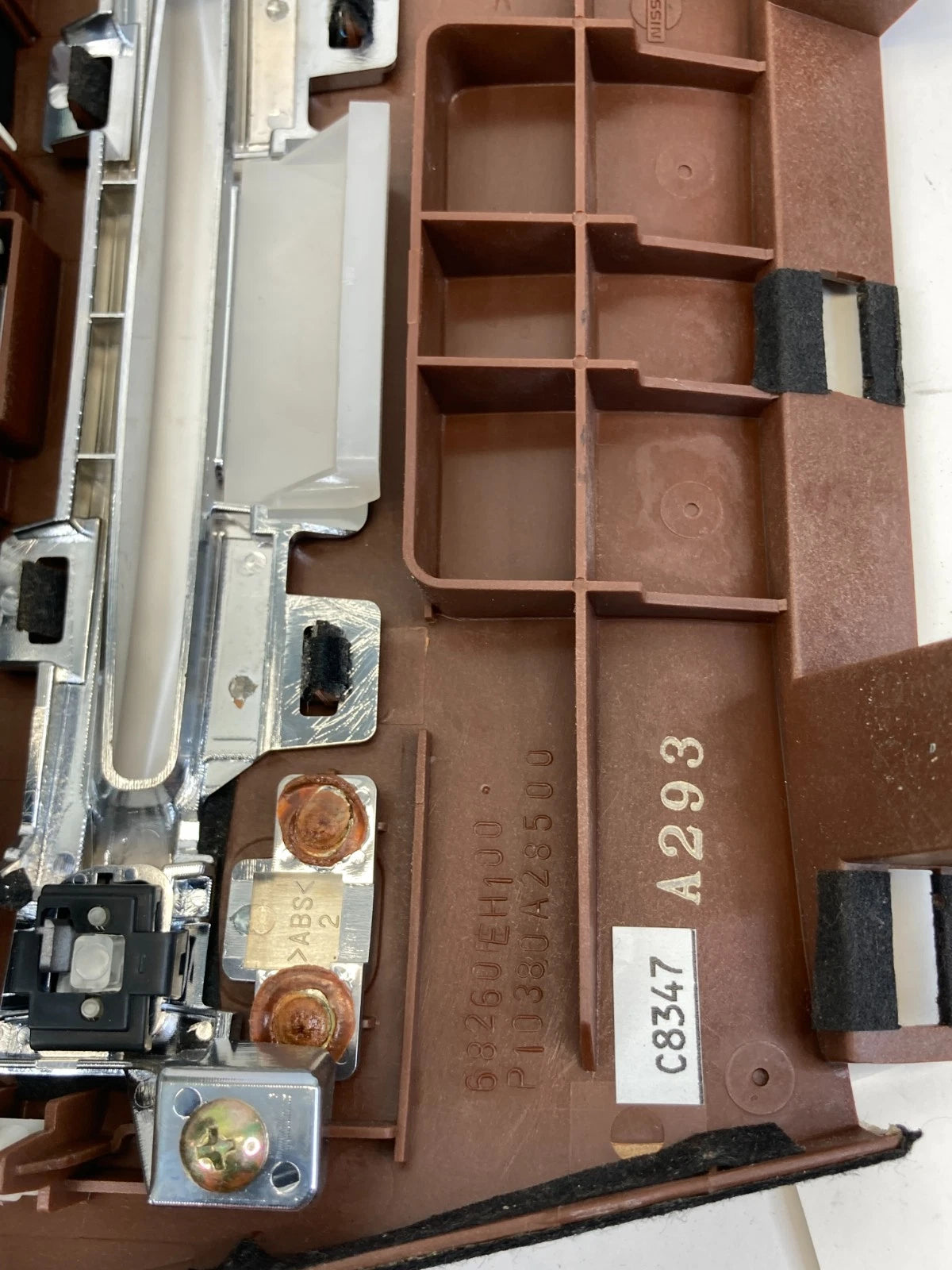 2006 2007 INFINITI M35 RADIO AUDIO CONTROL CENTER PANEL W/ CLOCK 68260-EH100 OEM