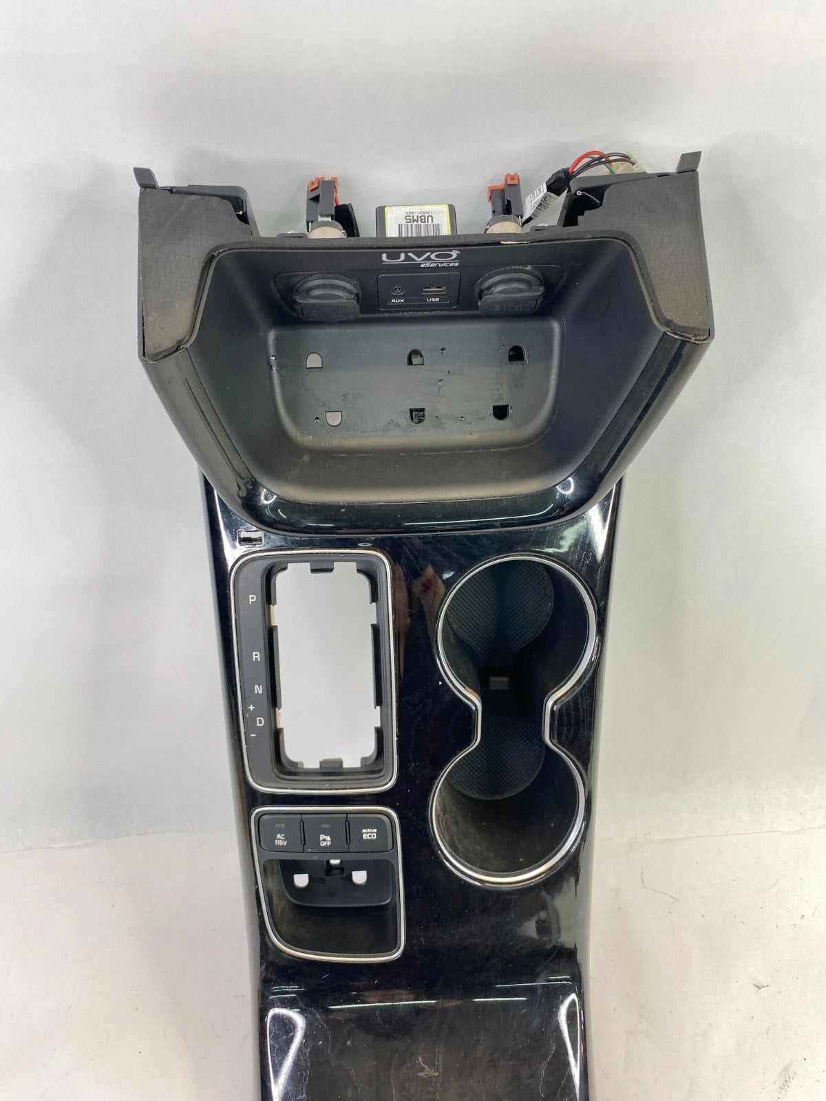 2014 2015 KIA SORENTO CENTER CONSOLE SHIFTER TRIM CUP HOLDER BEZEL BLACK OEM