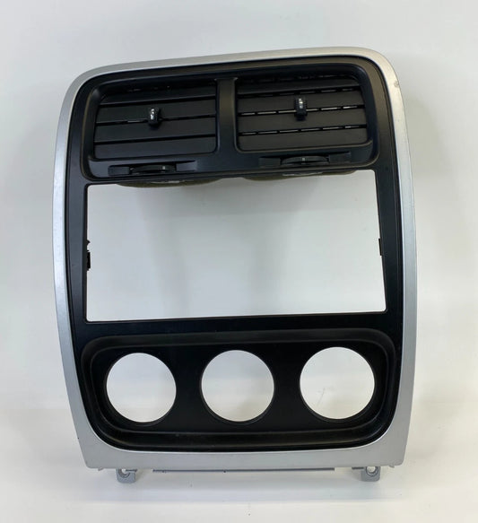 2010-2012 DODGE CALIBER DASH RADIO & CLIMATE CONTROL COVER TRIM BEZEL SURROUND
