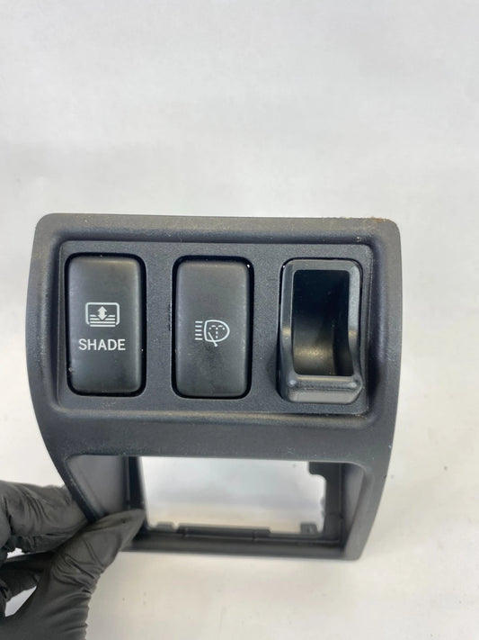 06-13 LEXUS IS250 DASH HEADLIGHT WASHER & REAR SHADE CONTROL SWITCH W/ BEZEL OEM