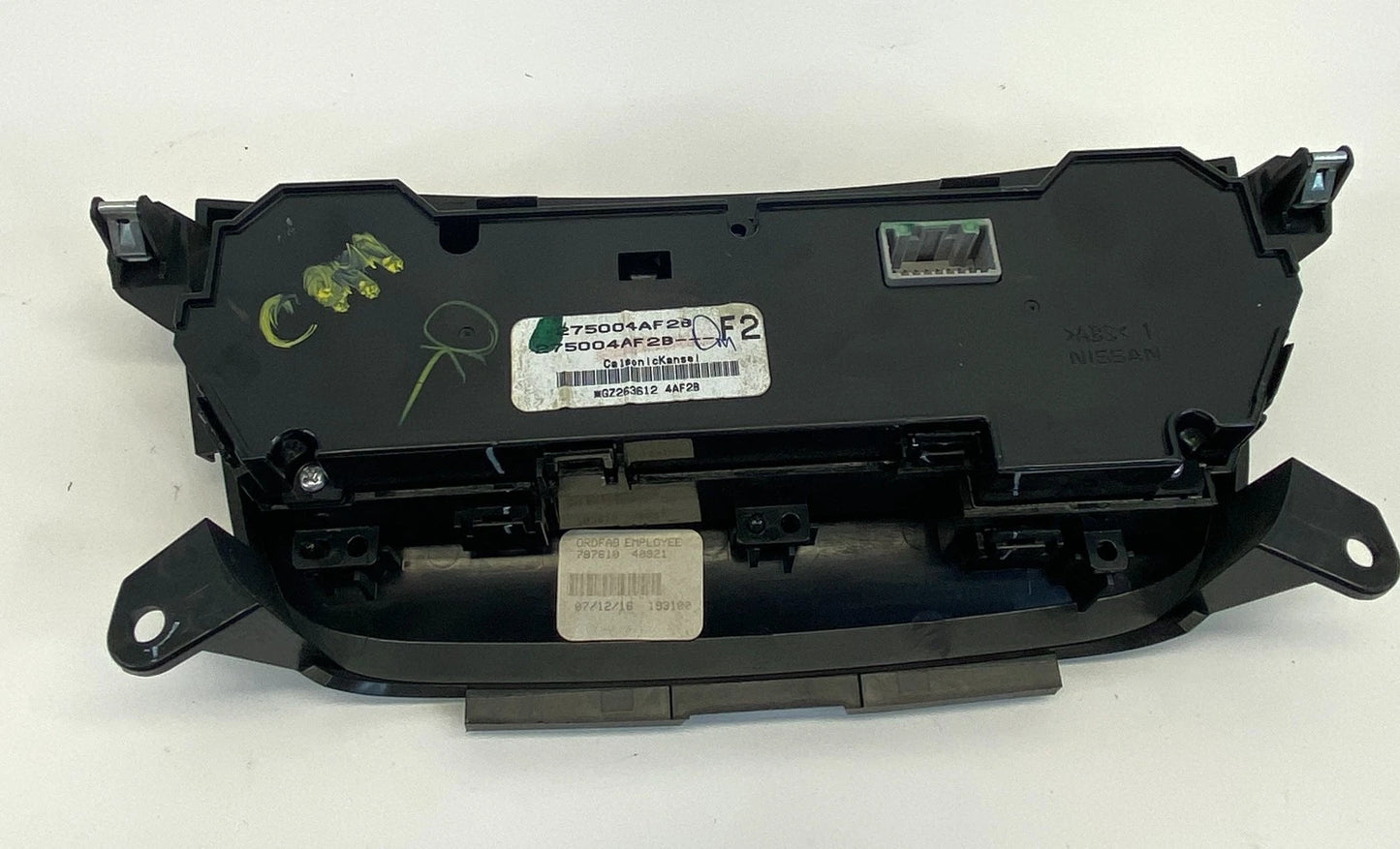 2017-2019 NISSAN SENTRA ACTEMPERATURE HEATER CLIMATE CONTROL OEM 275004AF2B
