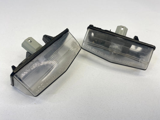 2004-2015 TOYOTA PRIUS REAR TRUNK LICENSE PLATE LIGHT LAMP PAIR SET OEM