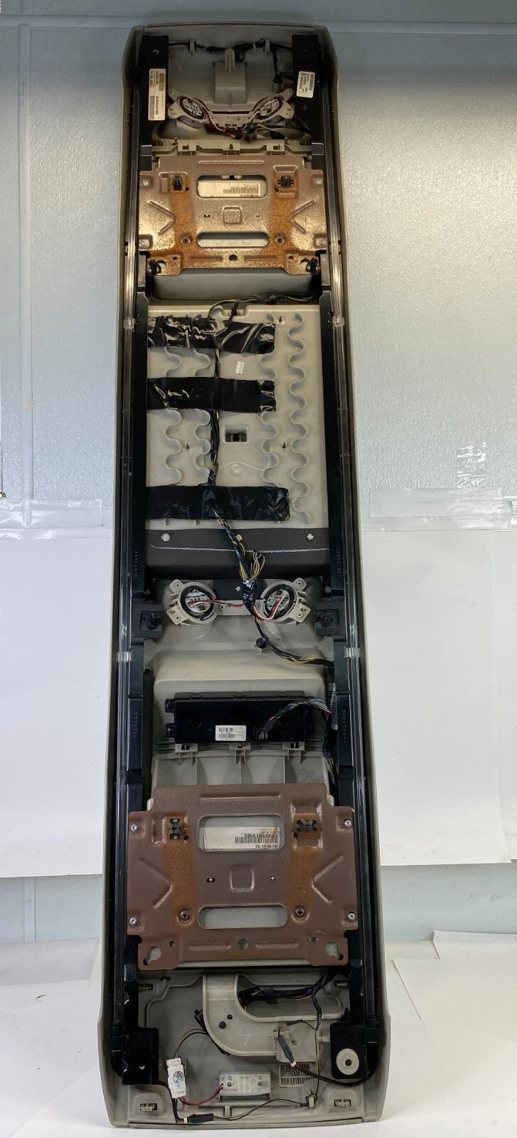 11-16 TOWN&COUNTRY GRAN CARAVAN ROOF OVERHEAD STORAGE CONSOLE W/CLIMATE CONTROL