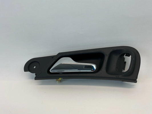 2006 2007 MERCEDES-BENZ C280 INNER DOOR HANDLE REAR LEFT BLACK SILVER A3184 OEM