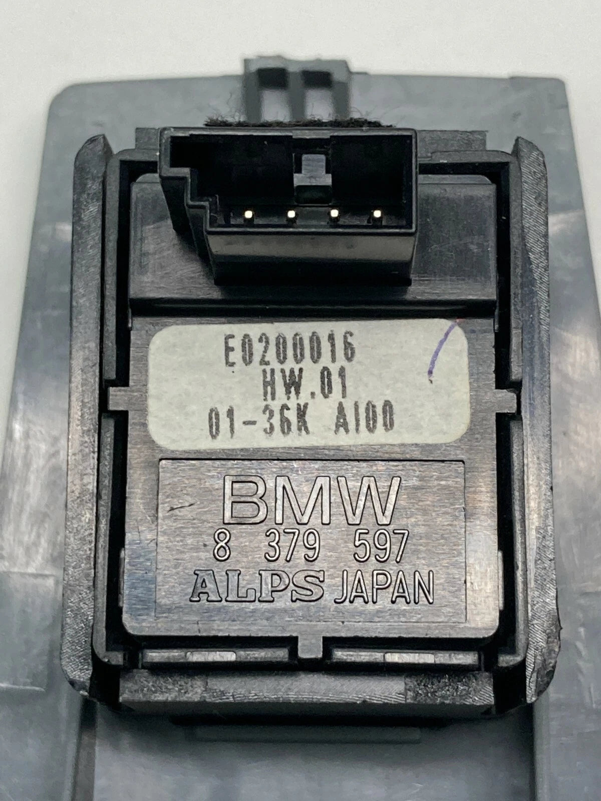 02-05 BMW 745I 745LI 03-08 760LI REAR LEFT WINDOW SWITCH TRIM ASHTRAY FINISHER