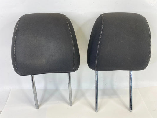 2013-2019 FORD ESCAPE 2013-2018 C-MAX FRONT SEAT HEADREST PAIR BLACK CLOTH OEM