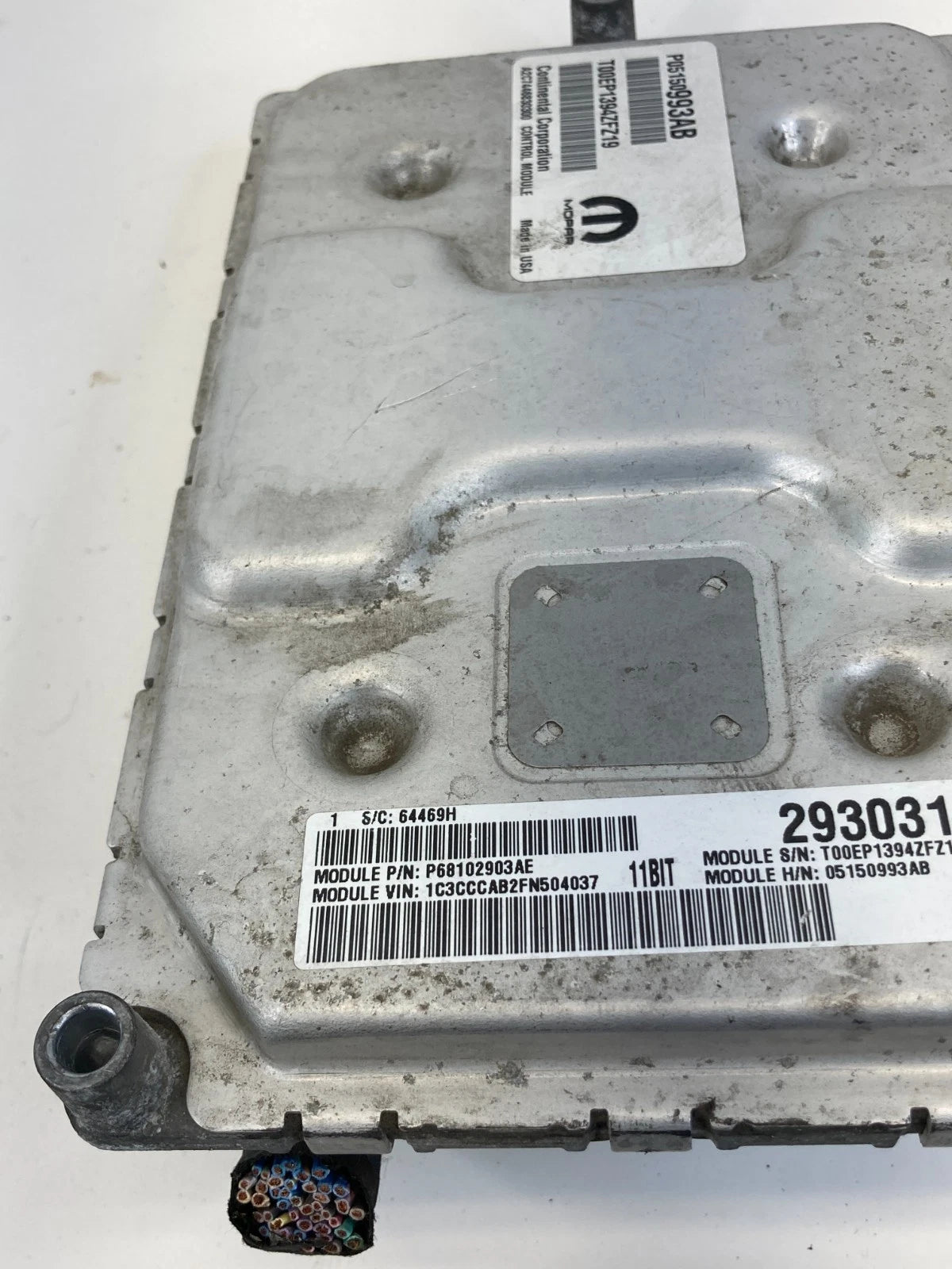 2015 CHRYSLER 200 2.4L ENGINE CONTROL MODULE COMPUTER ECM 5150993AB P68102903AE