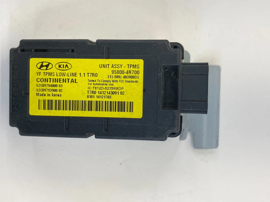 14 15 HYUNDAI SONATA HYBRID 2.4L A/T TIRE PRESSURE MONITOR MODULE 95800-4R700