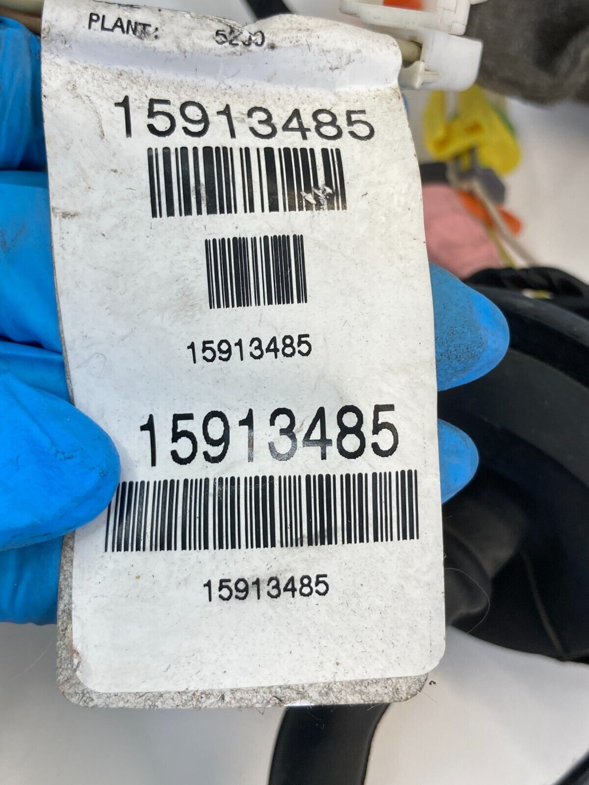 2007 Saab 9-7x Front Left Driver Door Wire Harness Assembly 15913485 OEM