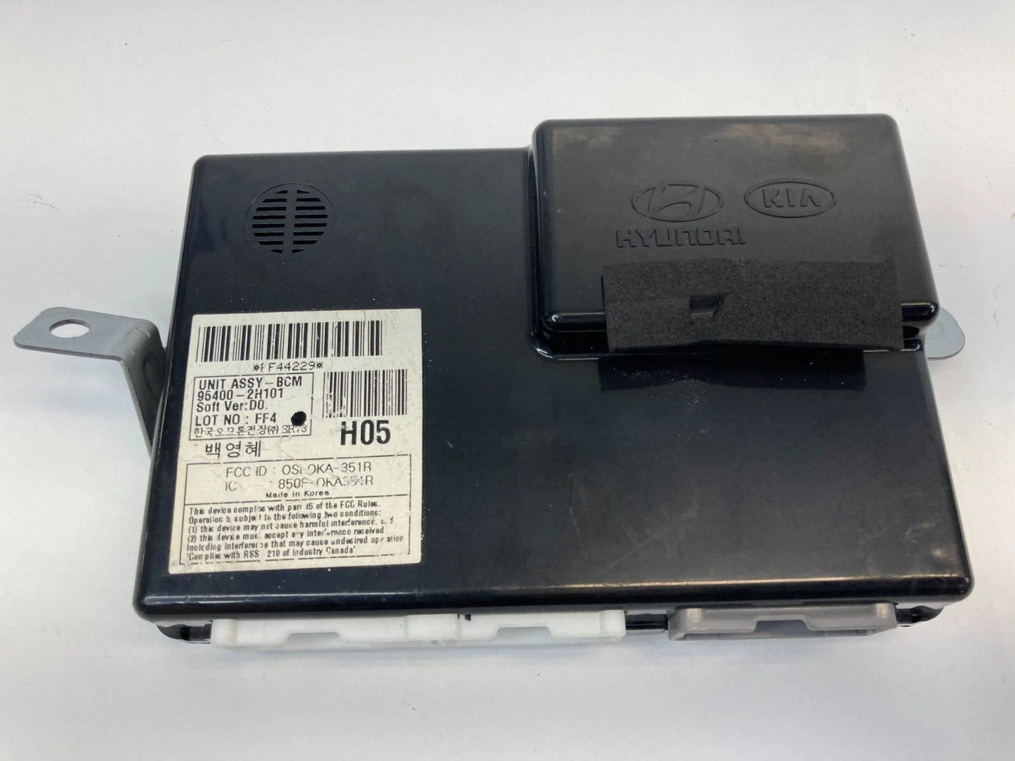 2009-2010 HYUNDAI ELANTRA 2.0L AT BODY CONTROL MODULE BCM BCU OEM 954002H101
