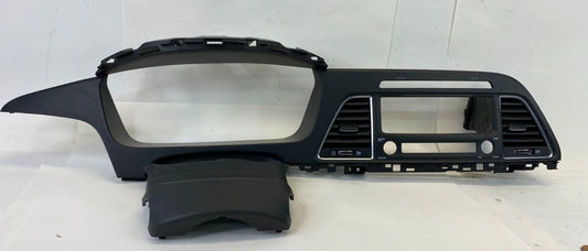 2015-2017 HYUNDAI SONATA UPPER DASH INSTRUMENT CLUSTER PANEL TRIM AC VENTS OEM