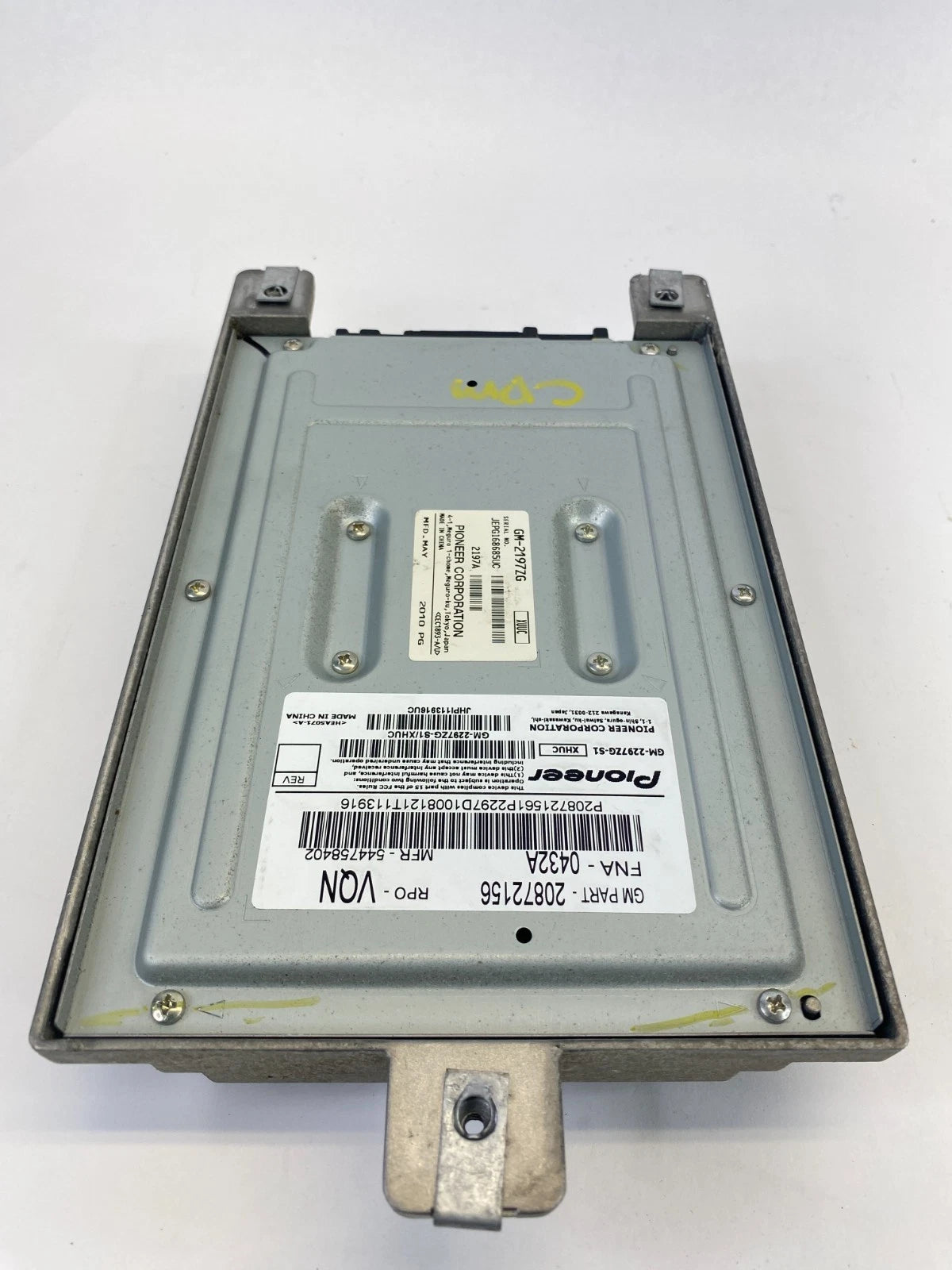 10-15 CHEVY EQUINOX GMC TERRAIN PIONEER SPEAKER AMPLIFIER MODULE 20872156 OEM