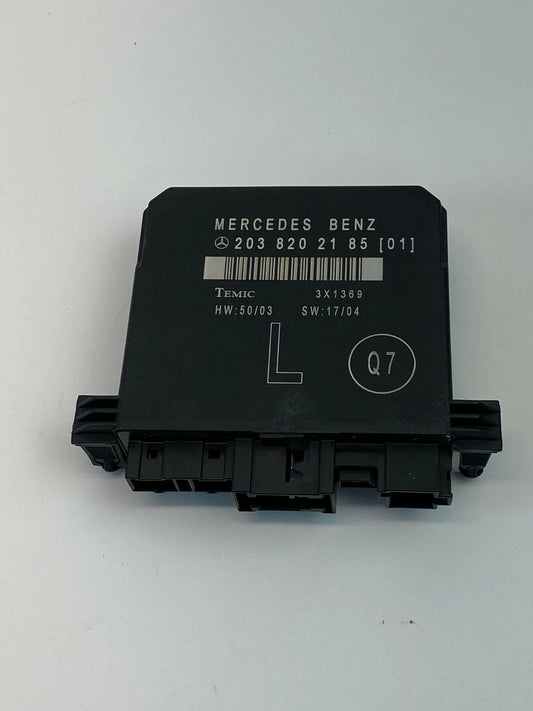 2006 2007 MERCEDES-BENZ C280 REAR LEFT DOOR MULTIPLEX CONTROL MODULE 2038202185