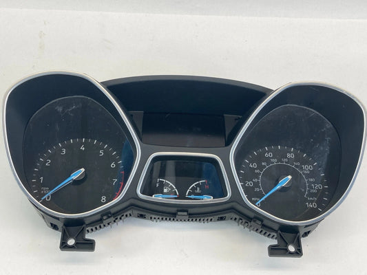 17 18 FORD FOCUS INSTRUMENT CLUSTER SPEEDOMETER GAUGES UNK MILES F1ET-10849-CTP