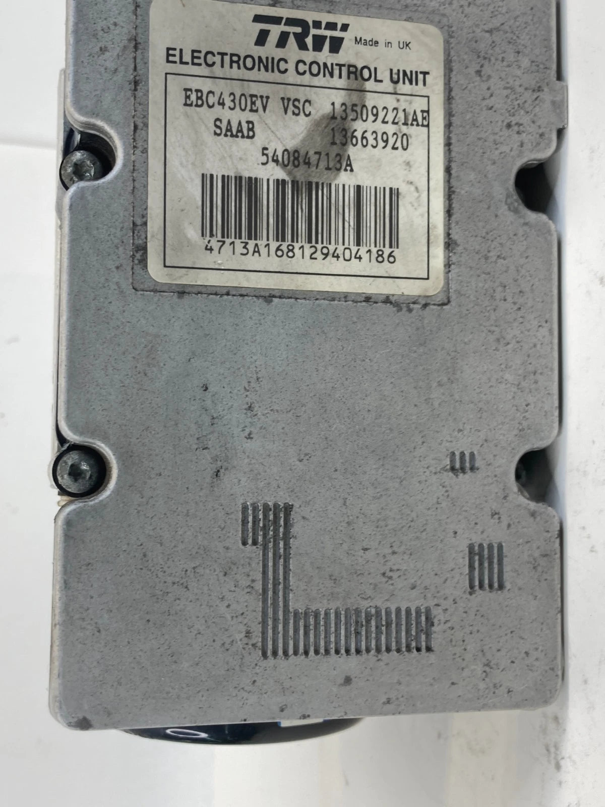 03-05 SAAB 9-3 2.0L TURBO ABS ANTI-LOCK BRAKE PUMP CONTROL MODULE 12801324 OEM