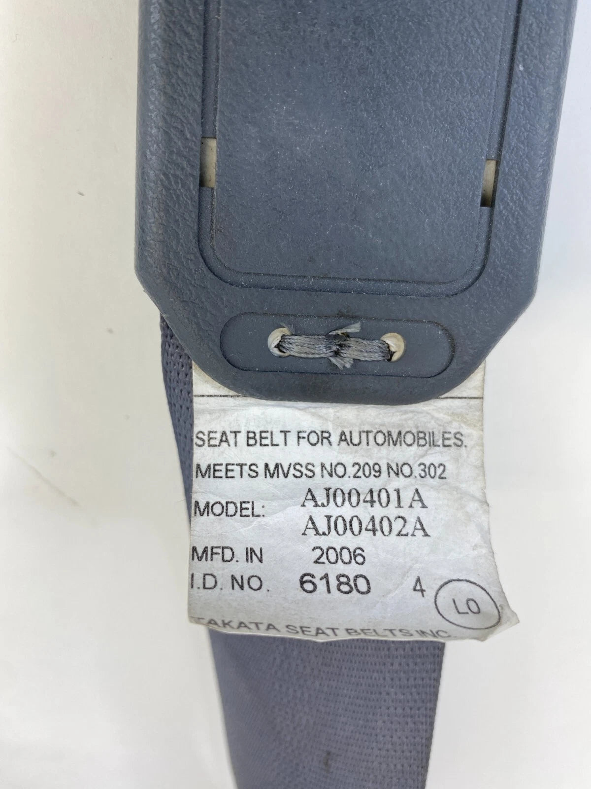 2004-2007 HONDA ACCORD SEDAN FRONT RIGHT PASSENGER SIDE SEAT BELT RETRACTOR OEM