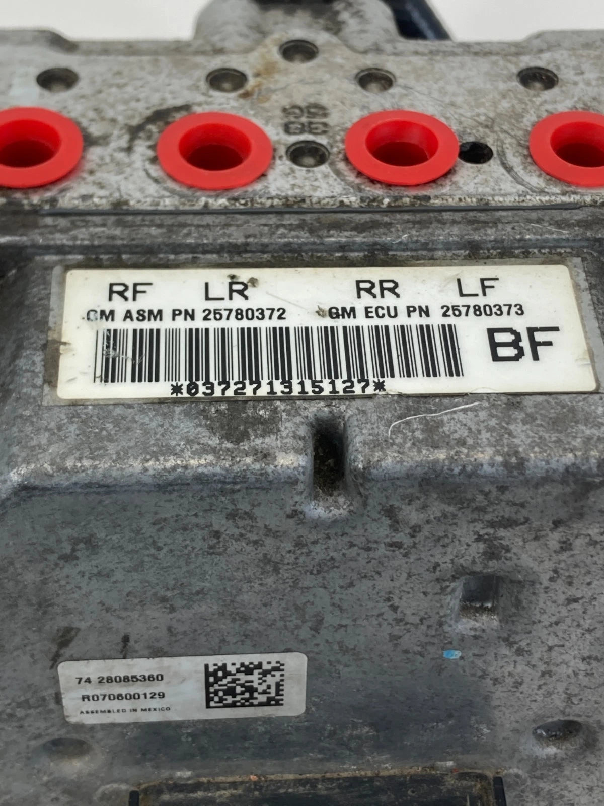 2007-2009 CADILLAC SRX ABS ANTI LOCK BRAKE PUMP MODULATOR CONTROL VALVE 25780372