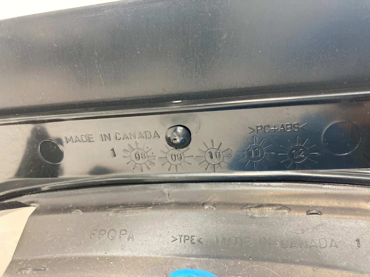 2009-2012 FORD FLEX DASH CLUSTER SPEEDOMETER TRIM BEZEL PANEL 8A83-74044D70-ABW