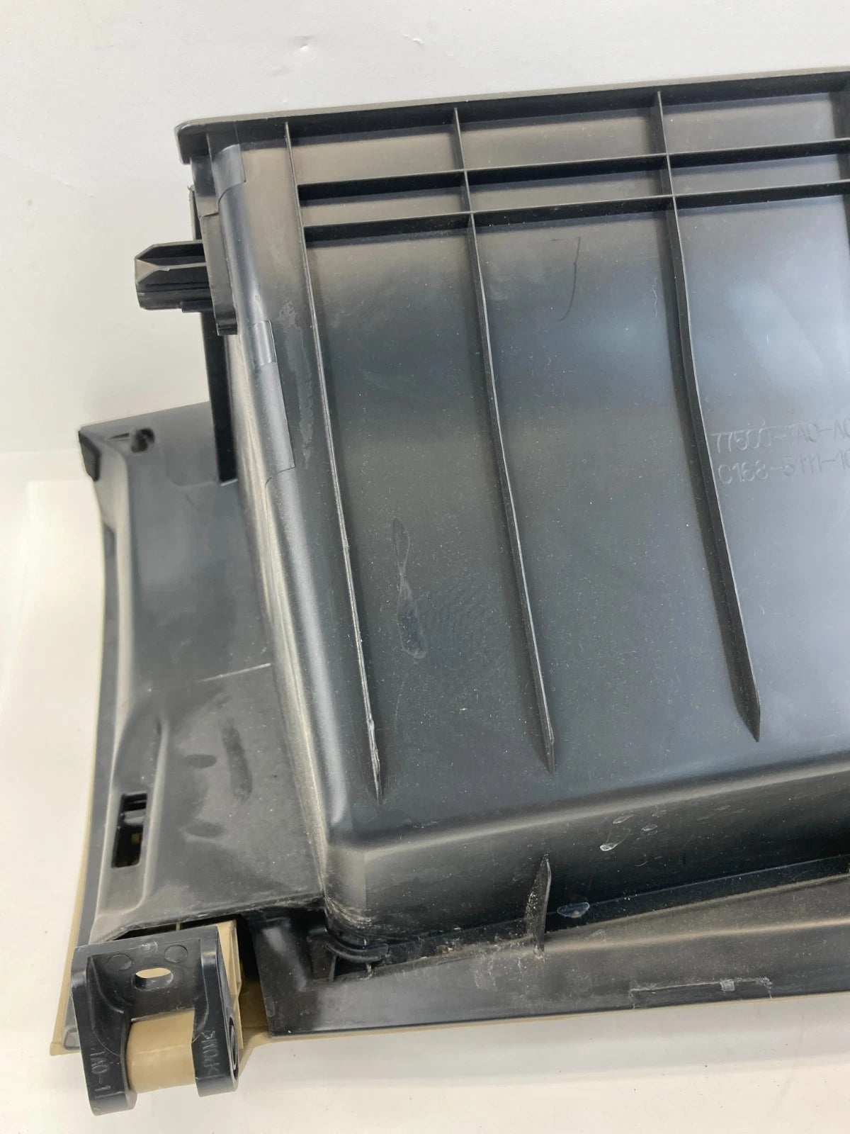 08-12 HONDA ACCORD DASH RIGHT GLOVE BOX STORAGE COMPARTMENT 77500-TA0-A010 OEM