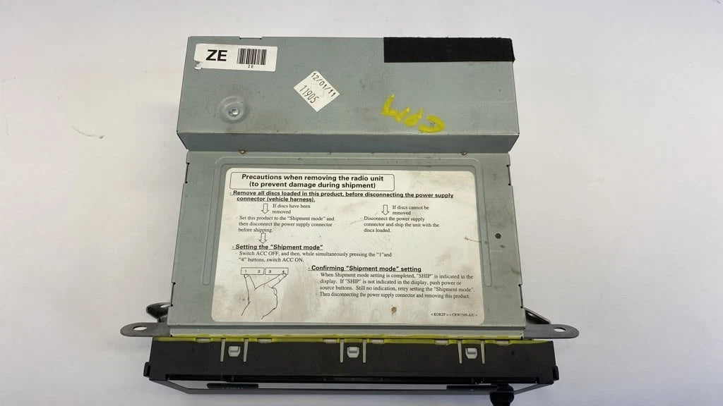 10-12 ACURA RDX AUDIO SYSTEM 6-CD CHANGER AM/FM RADIO PLAYER 39100-STK-A210 OEM