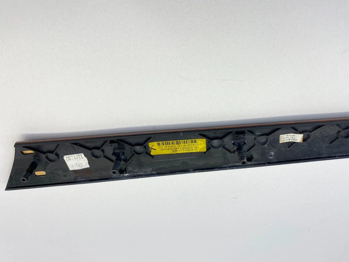 2006-2010 MERCEDES W251 R350 REAR RIGHT RR INNER DOOR PANEL BEZEL COVER TRIM OEM